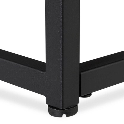 Artikelbild 4 für relaxdays Couchtisch rechteckig Glas schwarz 90,0 x 50,0 x 42,0 cm, 1 St., Artikelnummer 520054