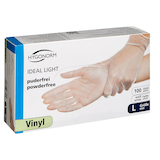 Artikelbild 1 für HYGONORM unisex Einmalhandschuhe IDEAL LIGHT weiß Größe L, 100 St., Artikelnummer 195632