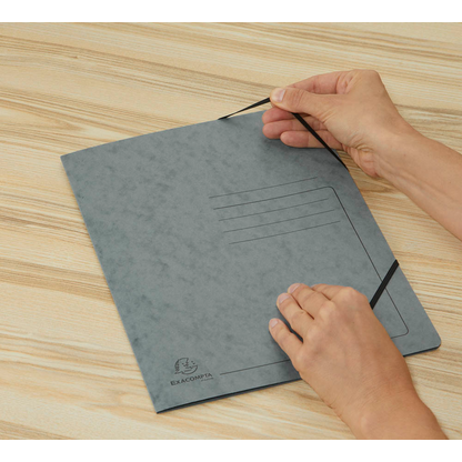 Artikelbild 5 für Exacompta Eckspanner DIN A4 dunkelgrau, 5 St., Artikelnummer 286649