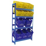 Artikelbild 1 für Simonrack Getränkekistenregal SIMONBOTTLE 4 8425437119514 blau 100,0 x 30,0 x 200,0 cm, Artikelnummer 978748