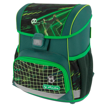 Artikelbild 6 für herlitz Schulranzen-Set Loop Plus Game Changer Kunstfaser grün, Artikelnummer 271389