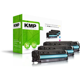 Artikelbild 1 für KMP H-T196CMY cyan, magenta, gelb Toner kompatibel zu HP 305A (CF370AM), 3er-Set, Artikelnummer 370519