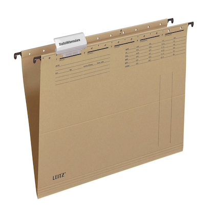 Artikelbild 3 für LEITZ Hängemappen ALPHA® 1915 naturbraun, 10 St., Artikelnummer 199984