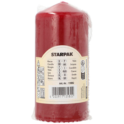 Artikelbild 2 für STARPAK Kerze bordeaux, 1 St., Artikelnummer 682983