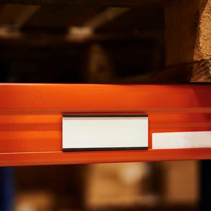 Artikelbild 4 für SPRINTIS Etikettenhalter magnetisch schwarz 10,0 x 4,0 cm, 100 St., Artikelnummer 730038