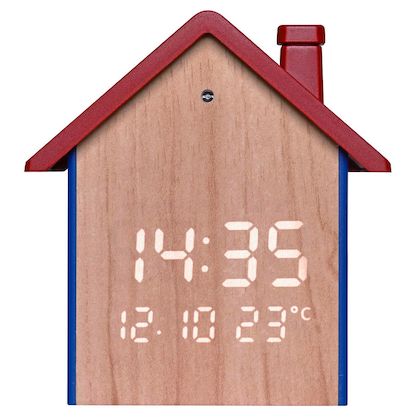 Artikelbild 3 für TFA® Kinderwecker Häuschen bunt Kunststoff 8,9 x 9,6 cm, Artikelnummer 749749