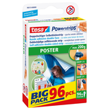 Artikelbild 1 für tesa Powerstrips POSTER Klebestreifen für max. 200,0 g, 1,5 x 4,5 cm, 96 St., Artikelnummer 570499