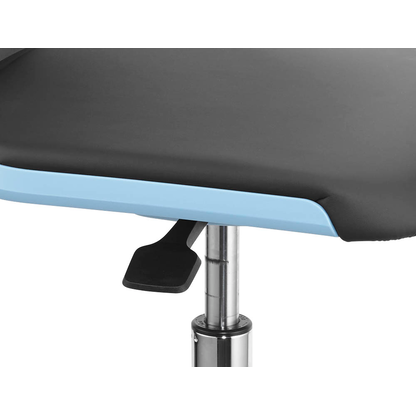 Artikelbild 5 für bimos Arbeitsdrehstuhl Labsit blau, schwarz Kunstleder, Artikelnummer 470928