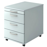 Artikelbild 1 für HAMMERBACHER Altus Rollcontainer lichtgrau 4 Auszüge 42,8 x 58,0 x 59,0 cm, Artikelnummer 203539