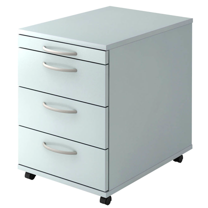 Artikelbild 4 für HAMMERBACHER Altus Büromöbel-Set lichtgrau, Artikelnummer 592998