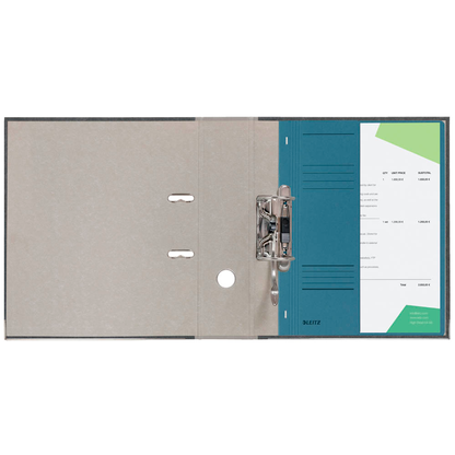 Artikelbild 3 für LEITZ Ösenhefter 3740 Karton blau DIN A4, halber Deckel, 1 St., Artikelnummer 664896