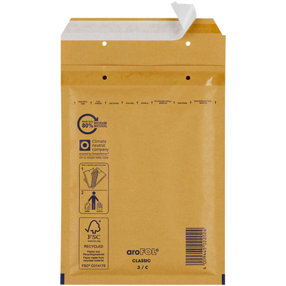 Artikelbild 4 für aroFOL® CLASSIC Luftpolstertaschen 3/C braun für DIN A5, 100 St., Artikelnummer 488742