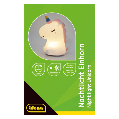 Artikelbild 8 für Idena Einhorn LED Nachtlicht weiß, 1 St., Artikelnummer 641349