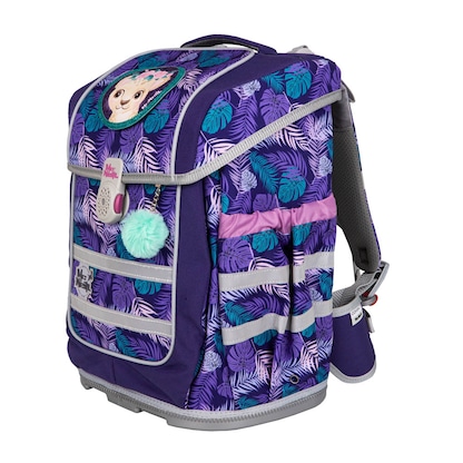 Artikelbild 3 für Mc®Neill Schulranzen-Set COMPACTO DSCHUNGEL Kunstfaser lila, Artikelnummer 663276