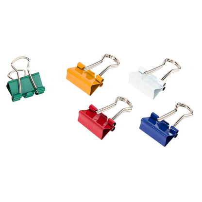 Artikelbild 2 für Gowi Foldbackklammern farbsortiert 1,5 cm, 100 St., Artikelnummer 721609