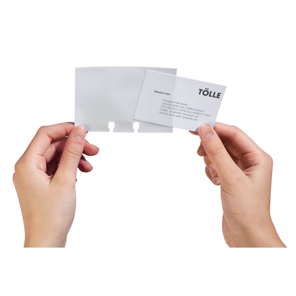 Artikelbild 2 für DURABLE Visitenkarten-Rollkartei Visifix schwarz, für 560 Visitenkarten, Artikelnummer 134486