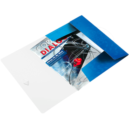 Artikelbild 2 für LEITZ Eckspanner WOW 4599 DIN A4 blau, 1 St., Artikelnummer 399927