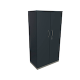Artikelbild 1 für fm Aktenschrank Sidney, 4260429764730 lavagrau 3 Fachböden 80,0 x 44,2 x 151,7 cm, Artikelnummer 411821