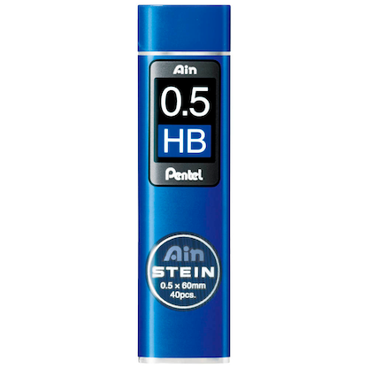 Artikelbild für Pentel Ain Stein C275 Feinminen-Bleistiftminen schwarz HB 0,5 mm, 40 St., Artikelnummer 594253