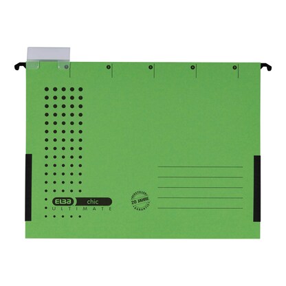 Artikelbild 2 für ELBA Hängetaschen chic ULTIMATE grün, 5 St., Artikelnummer 602219