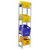 Artikelbild 1 für Simonrack Getränkekistenregal SIMONBOTTLE 4 8425437119521 silber 40,0 x 30,0 x 200,0 cm, Artikelnummer 978369