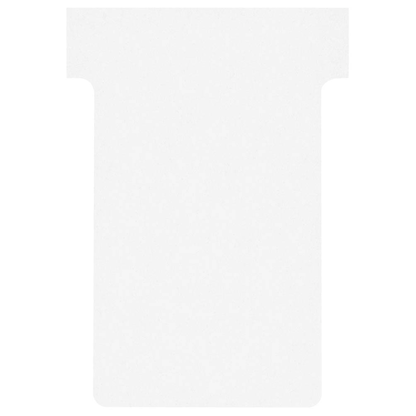 Artikelbild für FRANKEN TK209 Größe 2 T-Steckkarten weiß, 100 St., Artikelnummer 696666