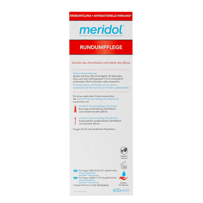 Artikelbild 4 für meridol RUNDUMPFLEGE Mundspülung 400 ml, Artikelnummer 483239