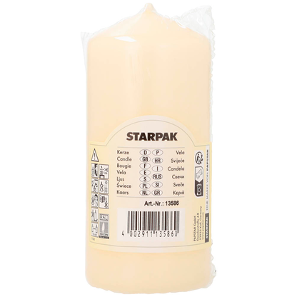 Artikelbild 2 für STARPAK Kerze creme, 1 St., Artikelnummer 683047