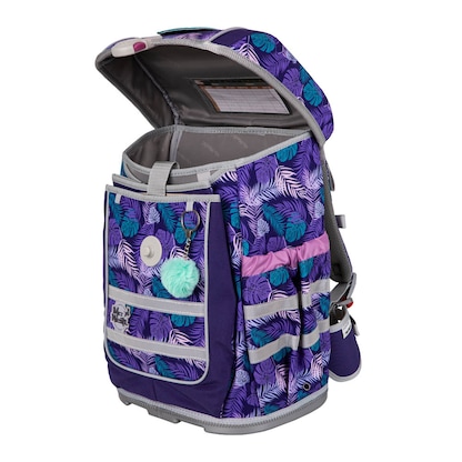 Artikelbild 4 für Mc®Neill Schulranzen-Set COMPACTO DSCHUNGEL Kunstfaser lila, Artikelnummer 663276