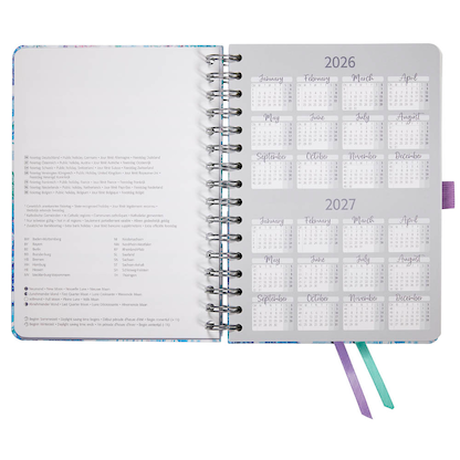 Artikelbild 5 für SIGEL Buchkalender Jolie 2026 Underwater Miracles, 1 St., Artikelnummer 568669