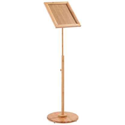 Artikelbild 2 für SPRINTIS Infoständer BAMBOO Holz DIN A4 21,0 x 29,7 x 80,0 - 120,0 cm, 1 St., Artikelnummer 730289