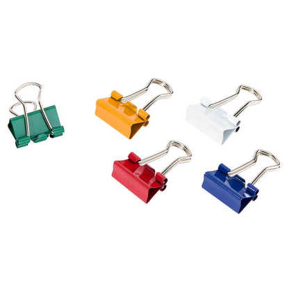 Artikelbild 2 für Gowi Foldbackklammern farbsortiert 1,5 cm, 300 St., Artikelnummer 721619