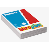 Artikelbild 1 für büroplus Briefblöcke DIN A4 kariert, 10 Blöcke, Artikelnummer 425496