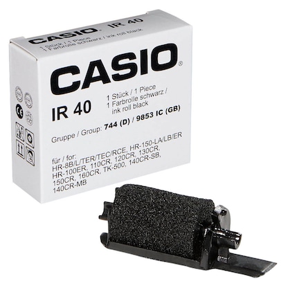 Artikelbild für CASIO IR-40-2 (Gruppe 744) schwarz Farbrolle, Artikelnummer 641858