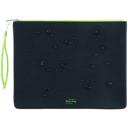 Artikelbild 2 für FolderSys Reißverschlussbeutel PHAT BAG DIN A5 schwarz/grün 1,2 mm, 1 St., Artikelnummer 436244