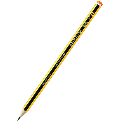 Artikelbild für STAEDTLER Noris 120 Bleistifte 2B schwarz/gelb, 12 St., Artikelnummer 491100