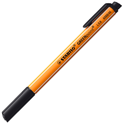 Artikelbild für STABILO GREENpoint Filzstift schwarz, 1 St., Artikelnummer 466557