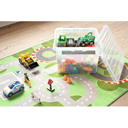 Artikelbild 2 für sunware Q-line Aufbewahrungsbox 36,0 l transparent 50,0 x 40,0 x 25,5 cm, 1 St., Artikelnummer 145728