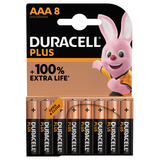 Artikelbild 1 für DURACELL Batterien PLUS Alkali-Mangan Micro AAA 1,5 V, 8 St., Artikelnummer 561727
