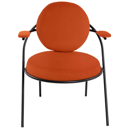 Artikelbild 3 für meet powered by PAPERFLOW Sessel SATURNE rost schwarz Kunstleder 70,0 x 73,0 x 88,0 cm, 2 St., Artikelnummer 231029