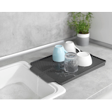 Artikelbild 1 für WENKO Abtropfmatte Linea grau, 1 St., Artikelnummer 465926