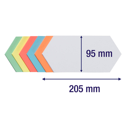 Artikelbild 2 für FRANKEN Moderationskarten farbsortiert 9,5 x 20,5 cm, 500 Blatt, Artikelnummer 538266
