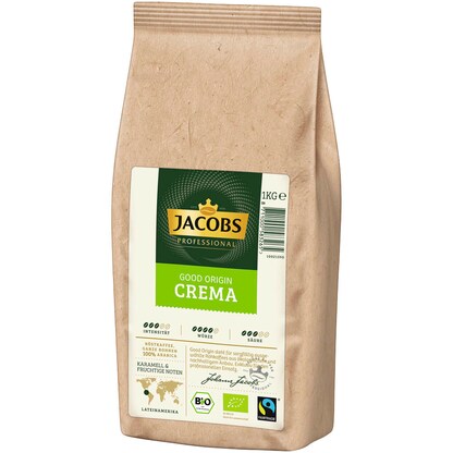 Artikelbild 3 für JACOBS Good Origin Café Crema Bio-Kaffeebohnen, Arabicabohnen 1000 g, Artikelnummer 513501