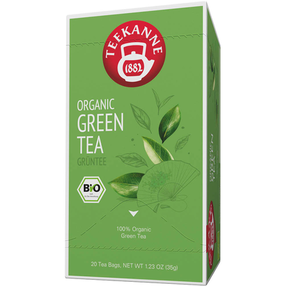 Artikelbild für TEEKANNE ORGANIC. GREEN TEA Bio-Tee 20 Portionen, Artikelnummer 563302