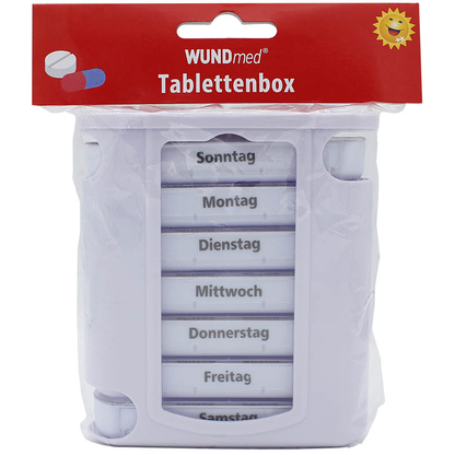 Artikelbild 2 für WUNDmed® Tablettenbox Tower grau, 1 St., Artikelnummer 471559