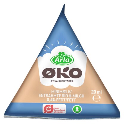 Artikelbild 5 für Arla Bio-Milch 0,4% 100x 20,0 ml, Artikelnummer 607017