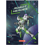 Artikelbild 1 für BRUNNEN Sammelmappe ROBOT HEROES DIN A4 dunkelblau, mint, 1 St., Artikelnummer 689838