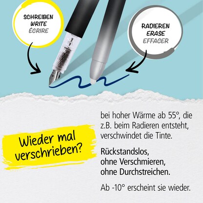 Artikelbild 2 für ONLINE® Tintenpatronen für Füller magiXX blau, 3x 3 St., Artikelnummer 709236
