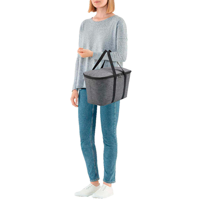 Artikelbild 2 für reisenthel® Kühltasche coolerbag Kunstfaser twist silver UH7052, Artikelnummer 320859