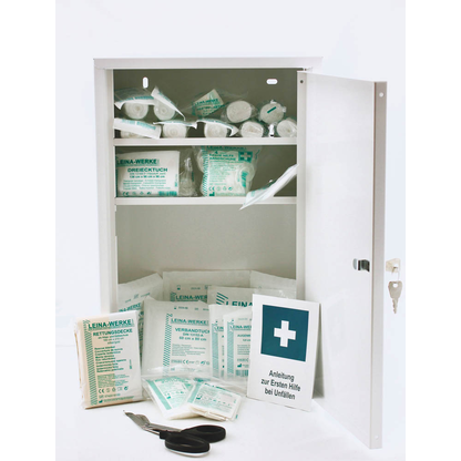 Artikelbild für LEINA-WERKE Medizinschrank Medisan B DIN 13169 weiß, Artikelnummer 566784